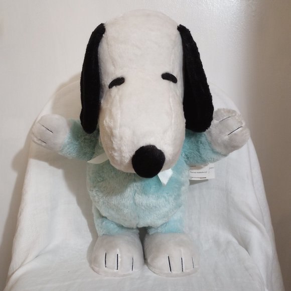 18"-Tall Snoopy Standing Plush + 5 Add-Ons, Modified for Display All Year - Picture 3 of 13